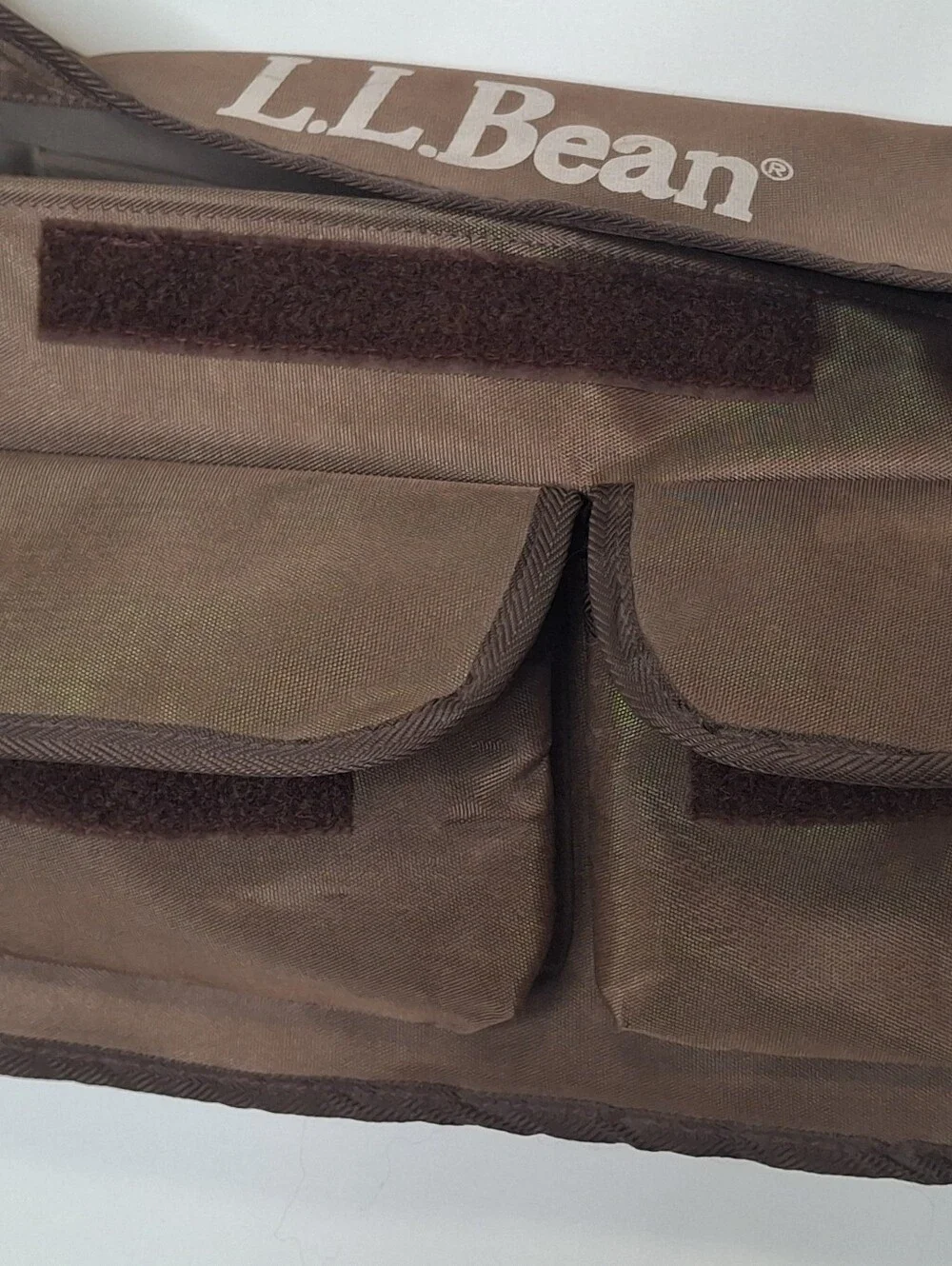 L.L. Bean Brown Men's Crossbody Messenger Bag